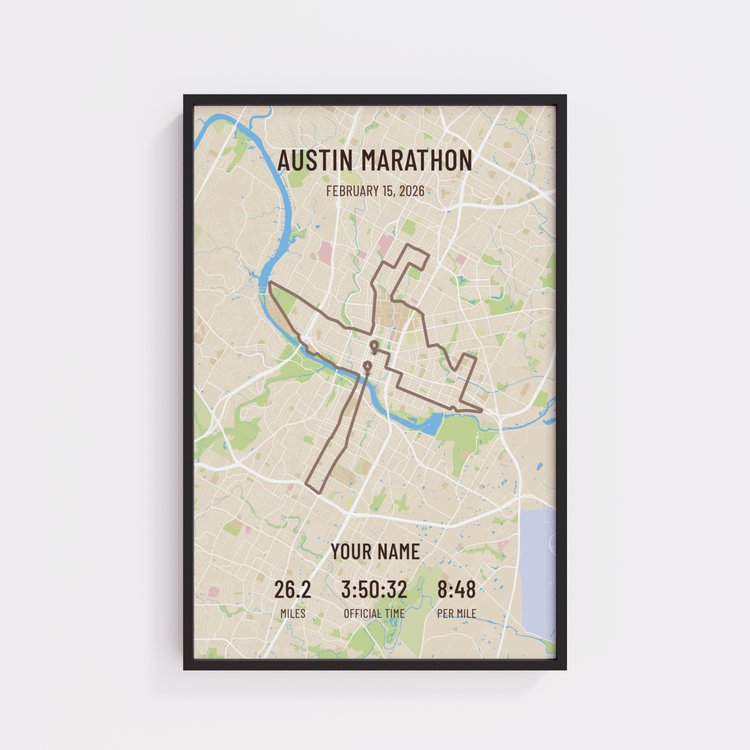 Austin Marathon - Modern Tan